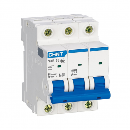 Авт. выкл. NXB-63S 3P 63А 4,5кА х-ка D (R)