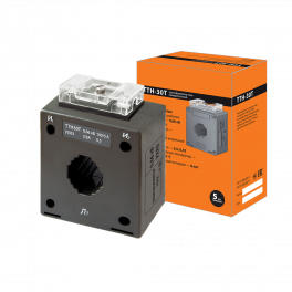 Трансформатор тока измерительный ТТН 30T/100/5- 5VA/0,5-Р TDM