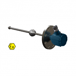 Датчик уровня поплавковый ПДУ-RS.2000.5.Ф.80.6.01.А-ЕХD