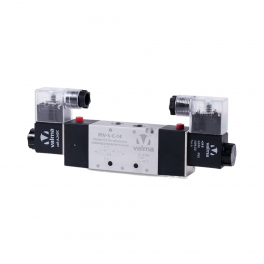 PIV-S-C-14.24DC Клапан пневмораспределительный 5/2 бистабильный, G 1/4''