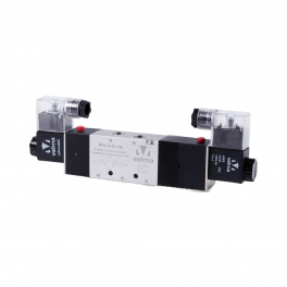 PIV-S-E-14.220AC Клапан пневмораспределительный 5/3 центр открыт на сброс